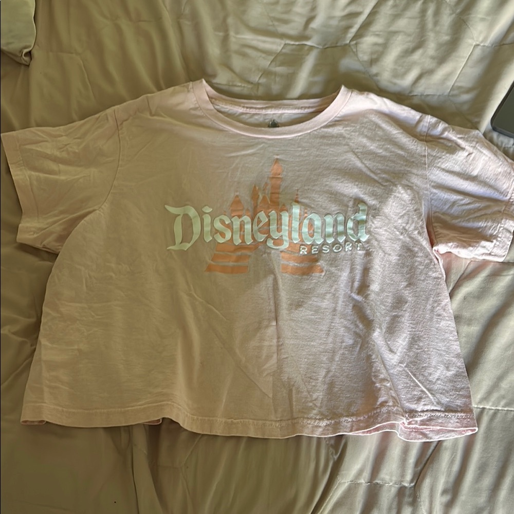 Disneyland Resort women’s Pink crop top